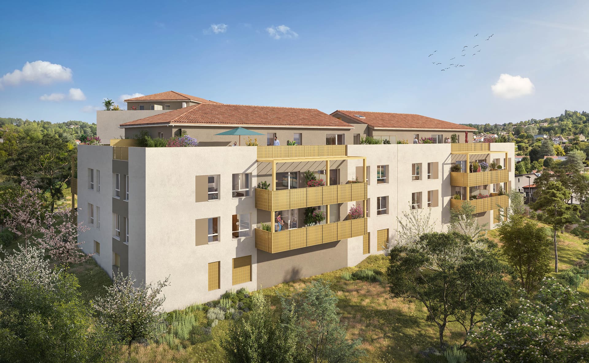 Amberieu-en-Bugey — Située à Ambérieu-en-Bugey, cette résidence se trouve au sein d’un quartier résidentiel paisible, of... — Miniature 7