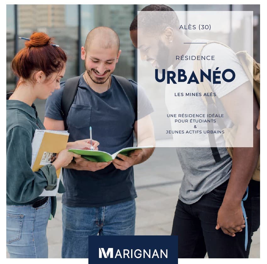 Ales — Située à proximité immédiate de l’École des Mines d’Alès, cette résidence propose un environnement s... — Miniature 8