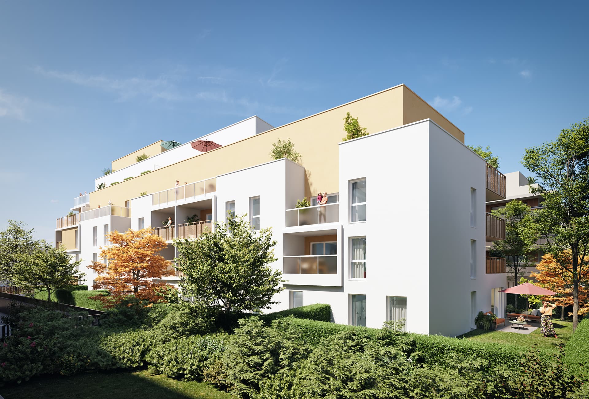 Echirolles — Située à Échirolles, au sud de Grenoble, cette nouvelle résidence s’inscrit dans un quartier en plei... — Miniature 2