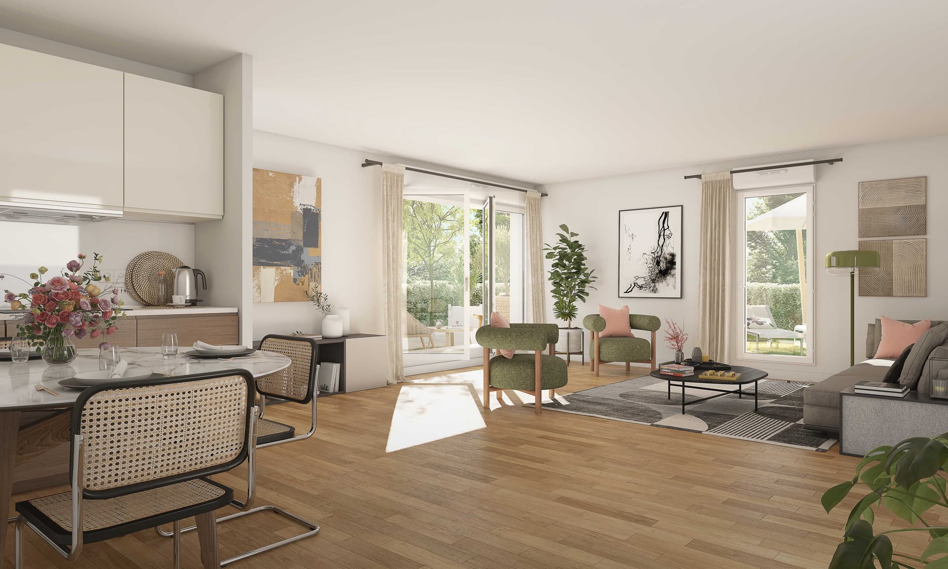 L'hay-les-Roses — Située au cœur de L’Haÿ-les-Roses, cette nouvelle résidence bénéficie d’un emplacement privilégié en... — Miniature 3