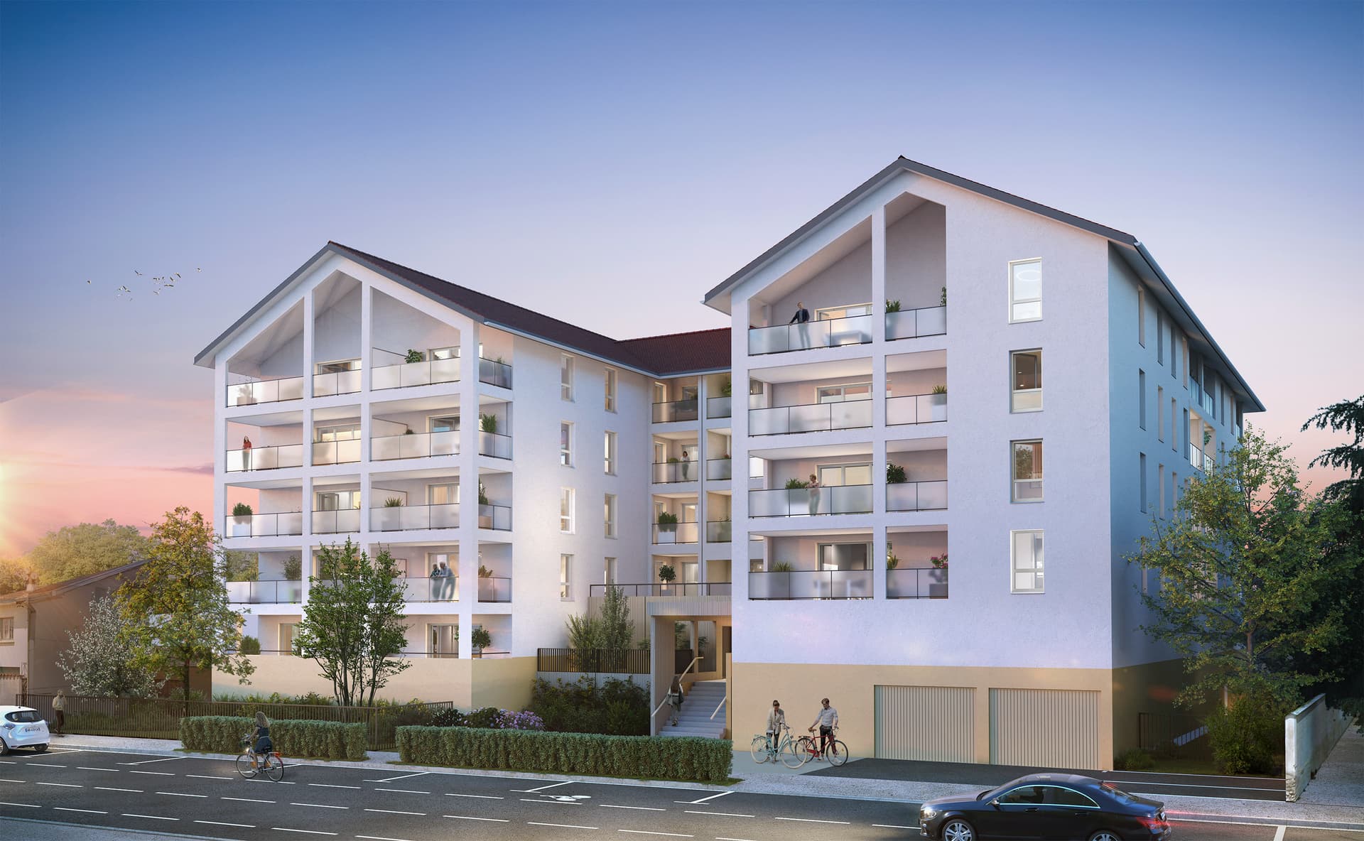 Bourg-en-Bresse — Située à Bourg-en-Bresse, cette nouvelle résidence propose des appartements de 2 à 4 pièces, chacun ... — Miniature 2