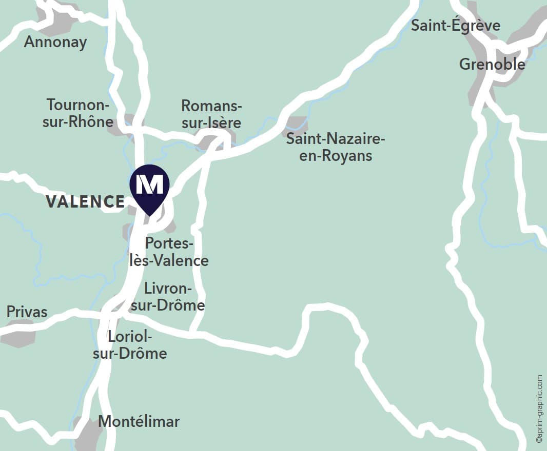 Valence — Située au cœur de la vallée du Rhône, Valence séduit par son ambiance chaleureuse, conjuguant harmon... — Miniature 11