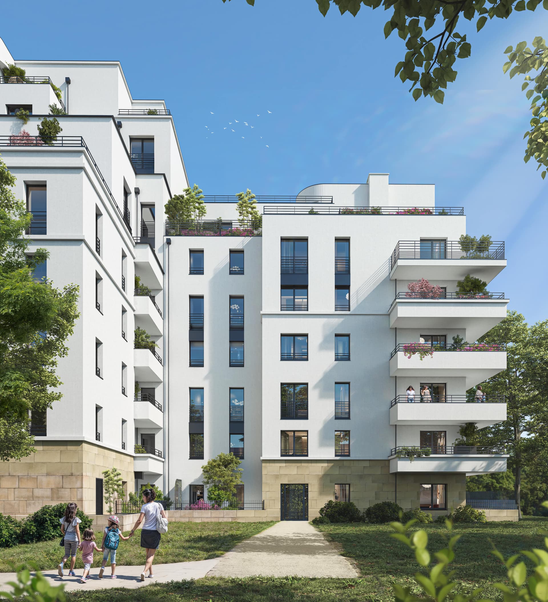 Fontenay-Aux-Roses — Située à Fontenay-aux-Roses, cette nouvelle résidence propose des appartements de 2 à 4 pièces, conç... — Miniature 3
