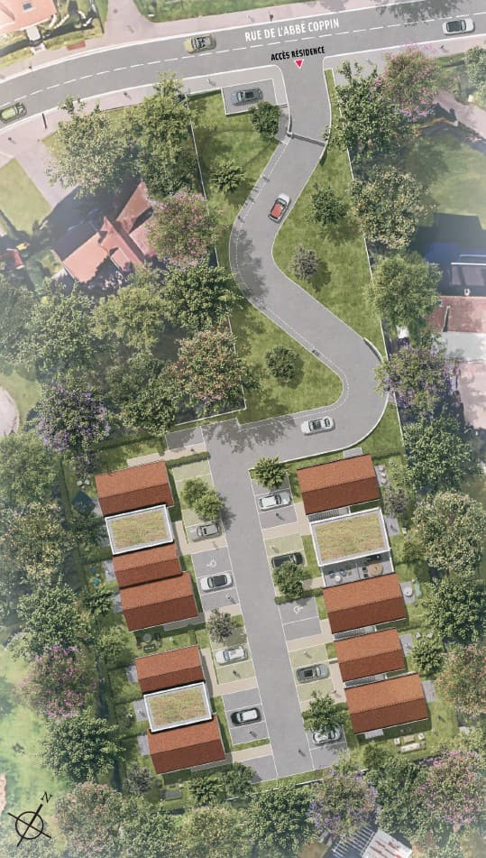 Equihen-Plage — Située au cœur d’un environnement naturel préservé, cette nouvelle résidence propose des maisons et ... — Miniature 4