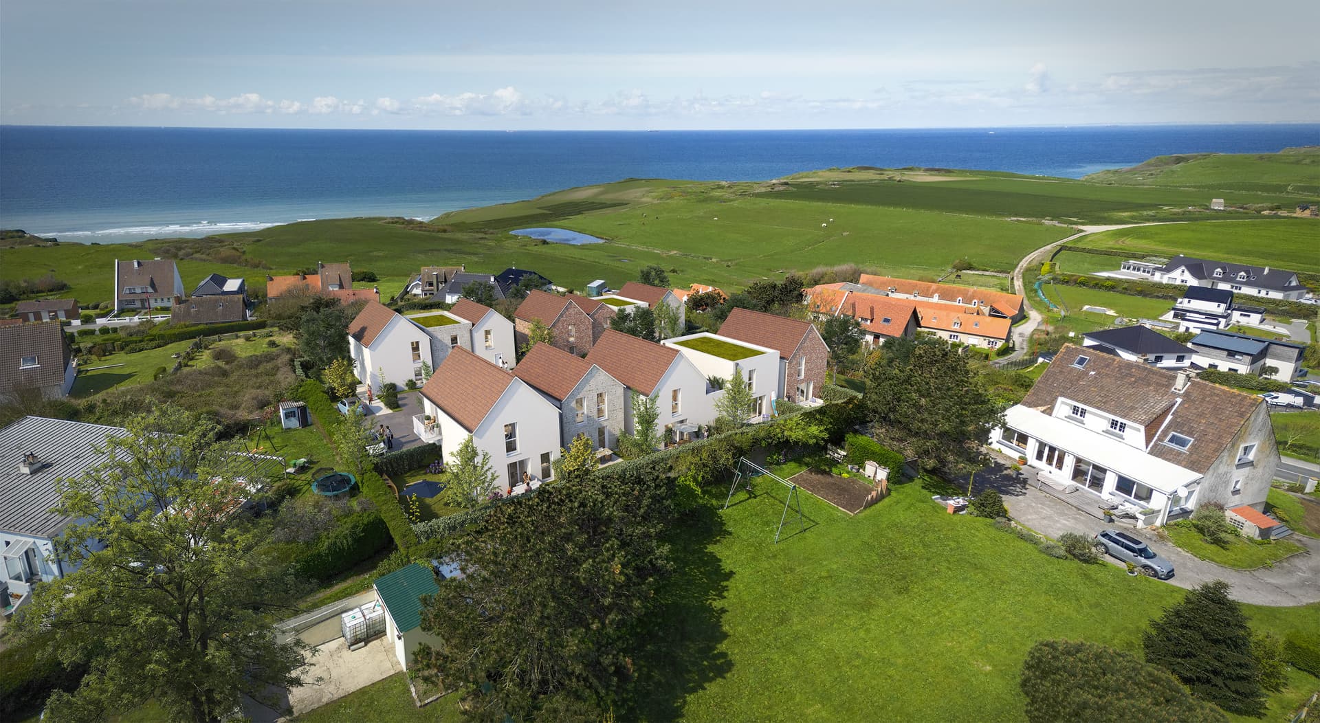 Equihen-Plage — Située au cœur d’un environnement naturel préservé, cette nouvelle résidence propose des maisons et ... — Miniature 11
