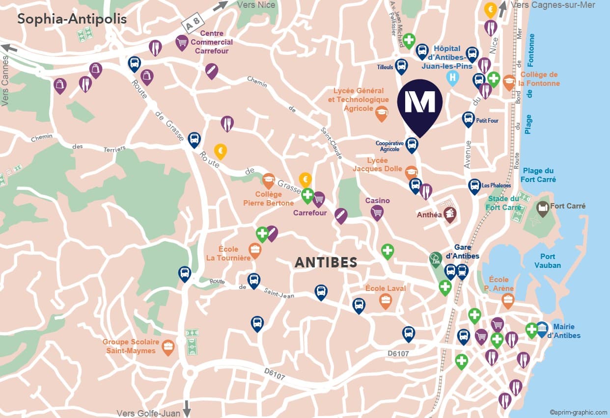 Antibes — Située au cœur d’Antibes, cette nouvelle résidence propose un cadre de vie privilégié, au sein d’un ... — Miniature 11