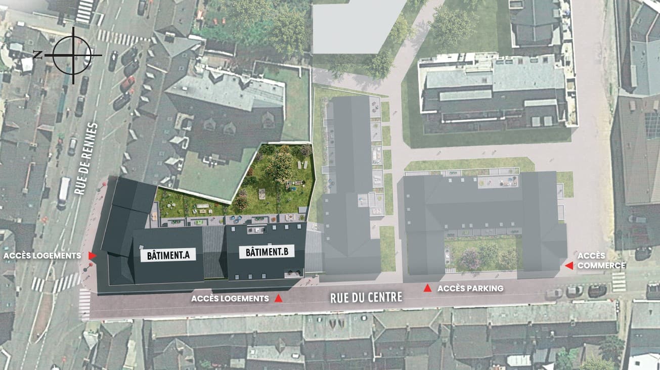 Saint-Gilles — Située au nord-ouest de Rennes, à Saint-Gilles, cette résidence propose un cadre de vie agréable au ... — Miniature 12