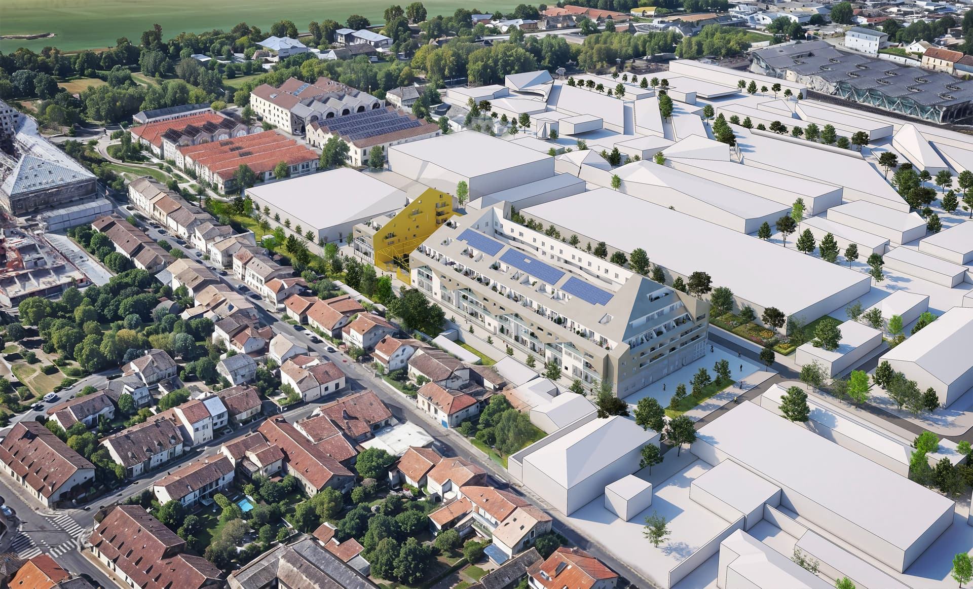 Bordeaux — Au sein d’un quartier en pleine évolution sur les bords de la Garonne à Bordeaux, cette résidence pr... — Miniature 12