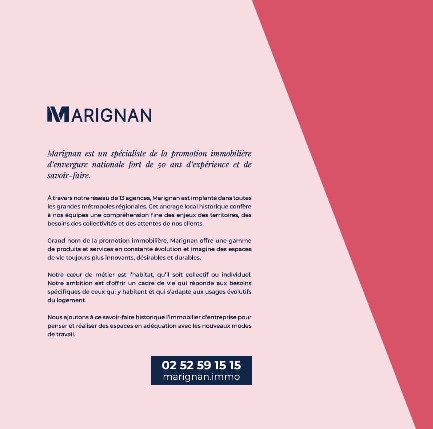 Nantes — Située à l’est de Nantes, cette nouvelle résidence s’implante dans un quartier en plein développemen... — Miniature 12