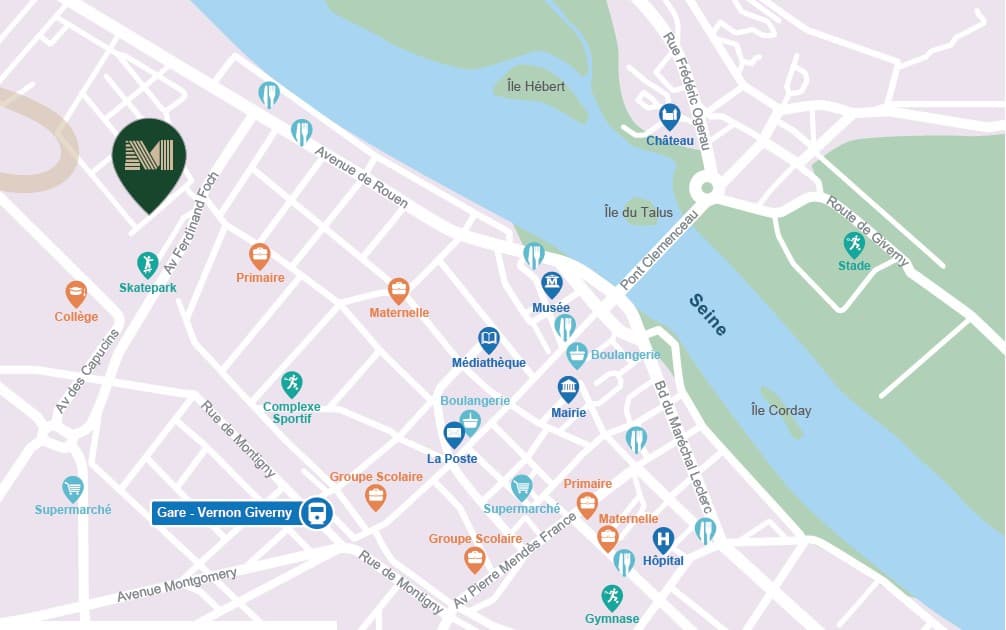 Vernon — Découvrez une nouvelle résidence située à Vernon, au sein de l’écoquartier Fieschi, bénéficiant d’un... — Miniature 7