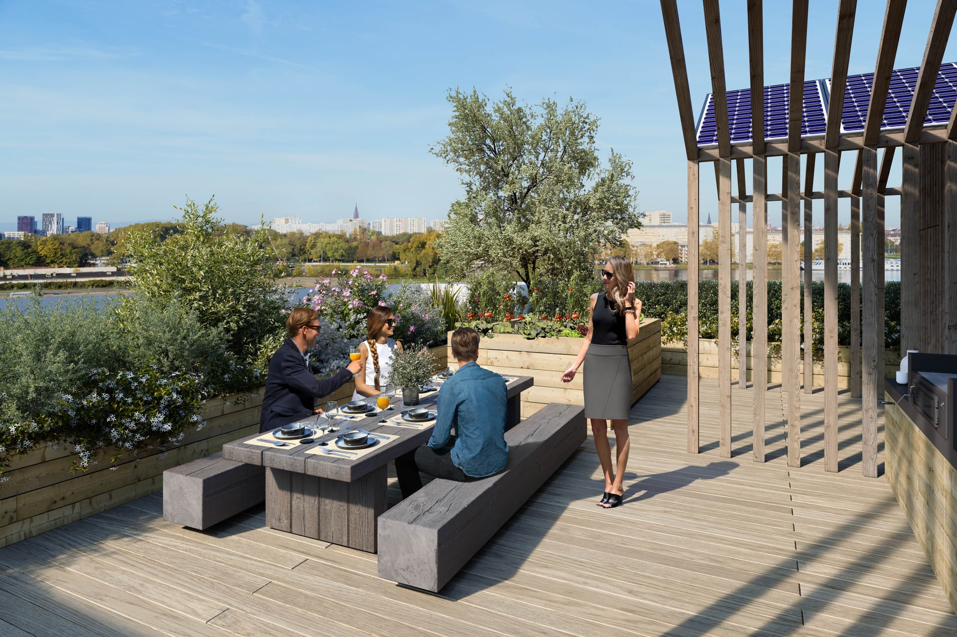 Strasbourg — Au cœur d’un quartier en plein renouveau à Strasbourg, cette nouvelle résidence s’intègre harmonieus... — Miniature 8