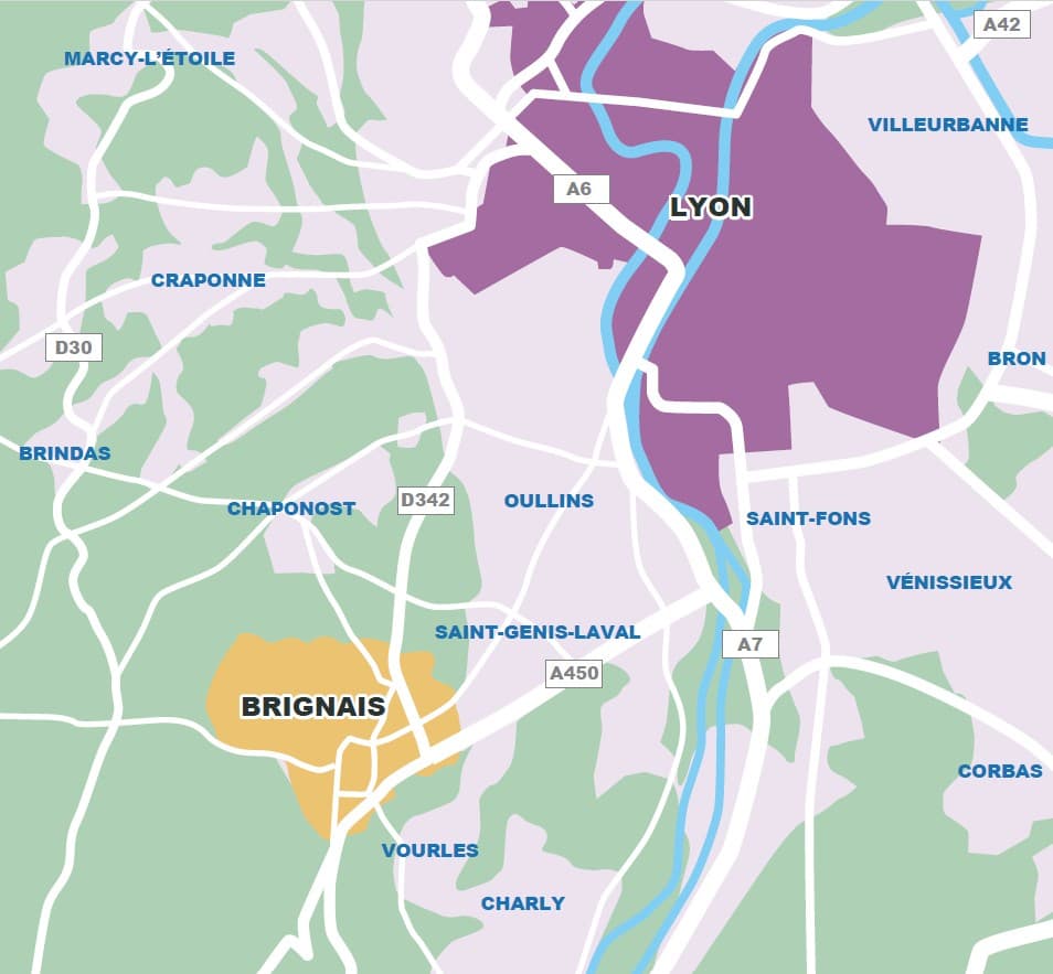 Brignais — Située à Brignais, cette nouvelle résidence propose un cadre de vie harmonieux, mariant modernité et... — Miniature 2