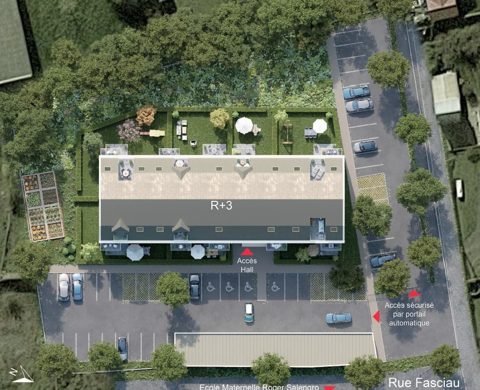 Orchies — Située à Orchies, cette résidence contemporaine propose des appartements de 2 à 4 pièces, chacun bén... — Miniature 2