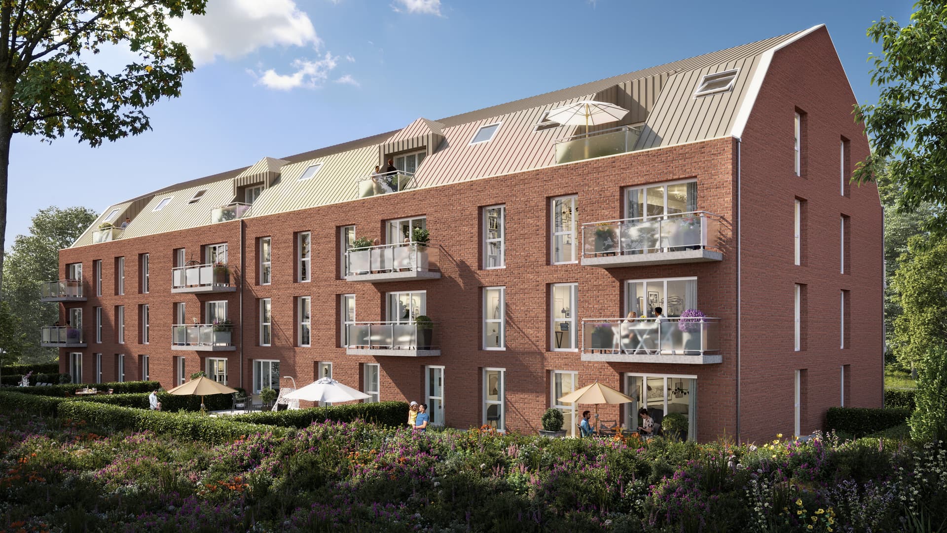 Orchies — Située à Orchies, cette résidence contemporaine propose des appartements de 2 à 4 pièces, chacun bén... — Miniature 3