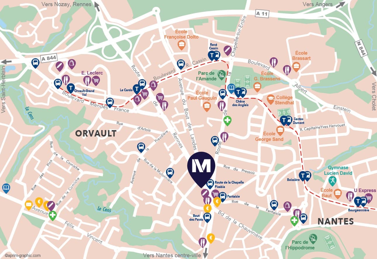 Orvault — À la lisière de Nantes, Orvault se distingue par son cadre de vie harmonieux, associant dynamisme ur... — Miniature 15