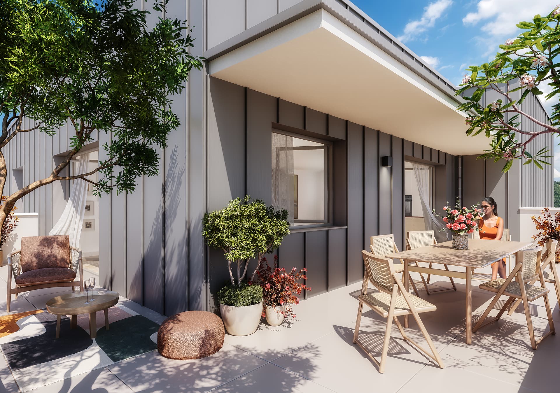 Annecy — Située à Annecy, cette nouvelle résidence propose des appartements spacieux de 4 ou 5 pièces, conçus... — Miniature 3