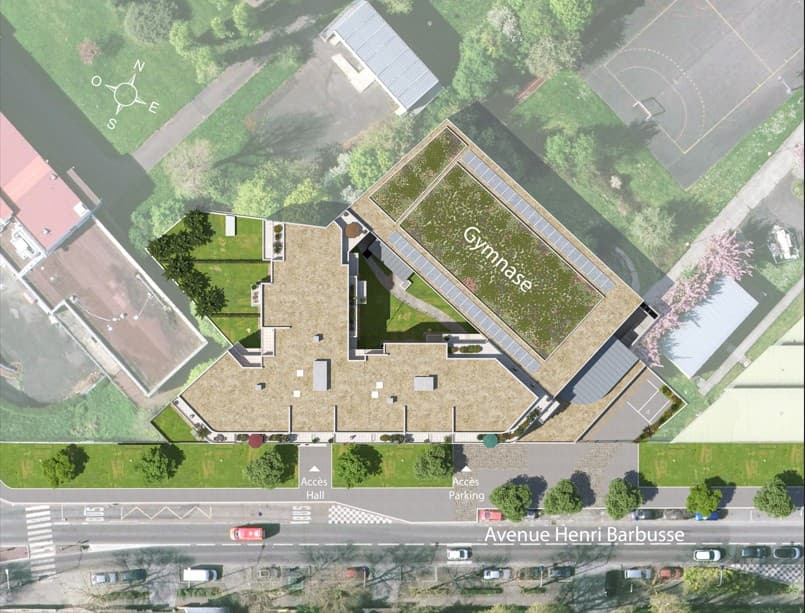 Drancy — Située au cœur d’un quartier résidentiel à Drancy, cette nouvelle résidence bénéficie d’un emplaceme... — Miniature 5