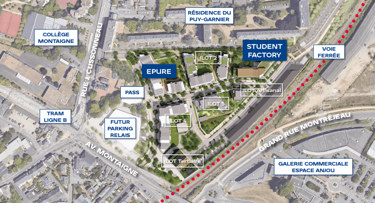 Angers — À environ 1h30 de Paris, Angers se distingue par son cadre de vie agréable ainsi que par son dynamis... — Miniature 2