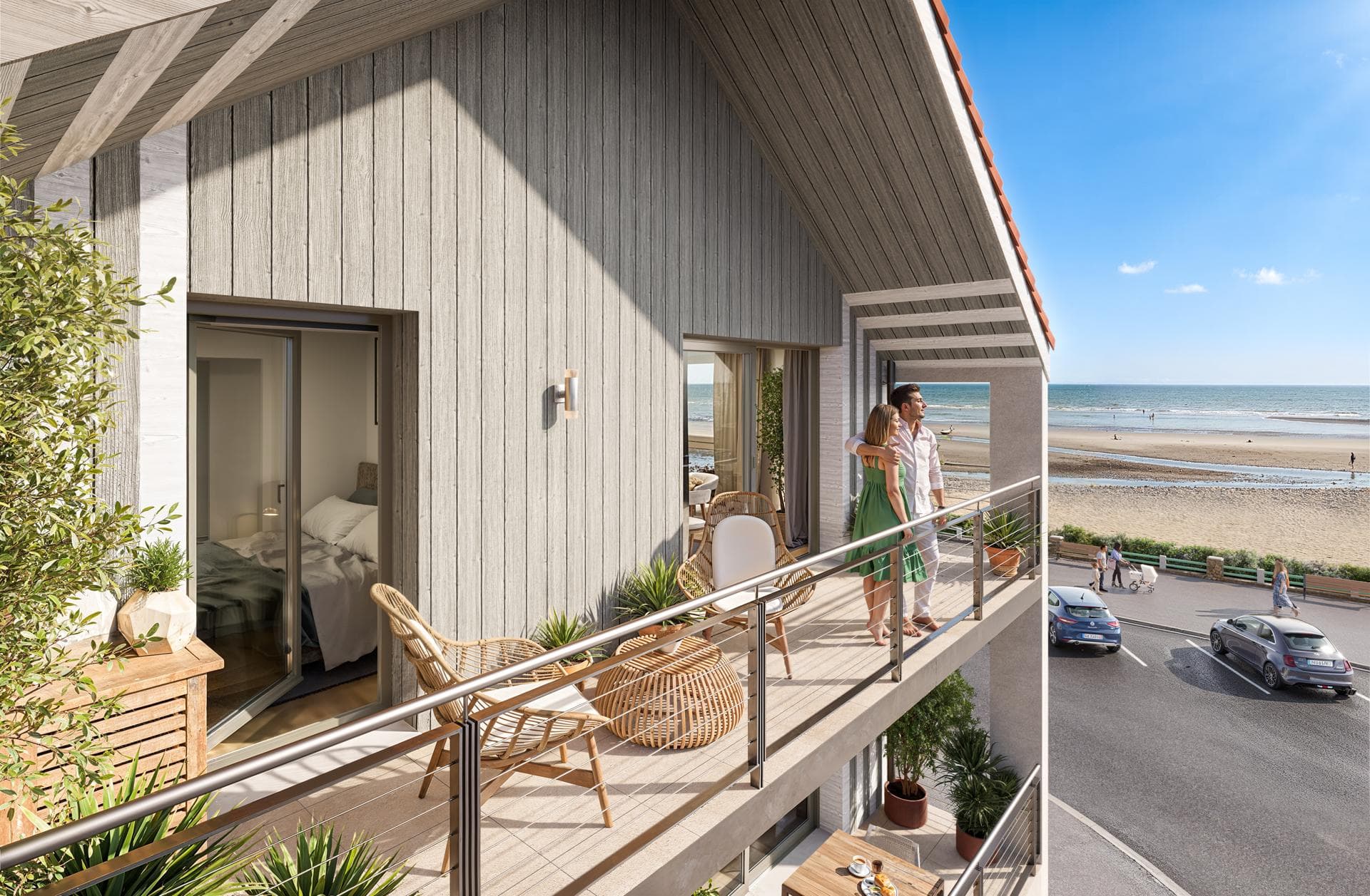 Cayeux-sur-Mer — En bordure du littoral, cette résidence se distingue par son intégration soignée au paysage environn... — Miniature 2