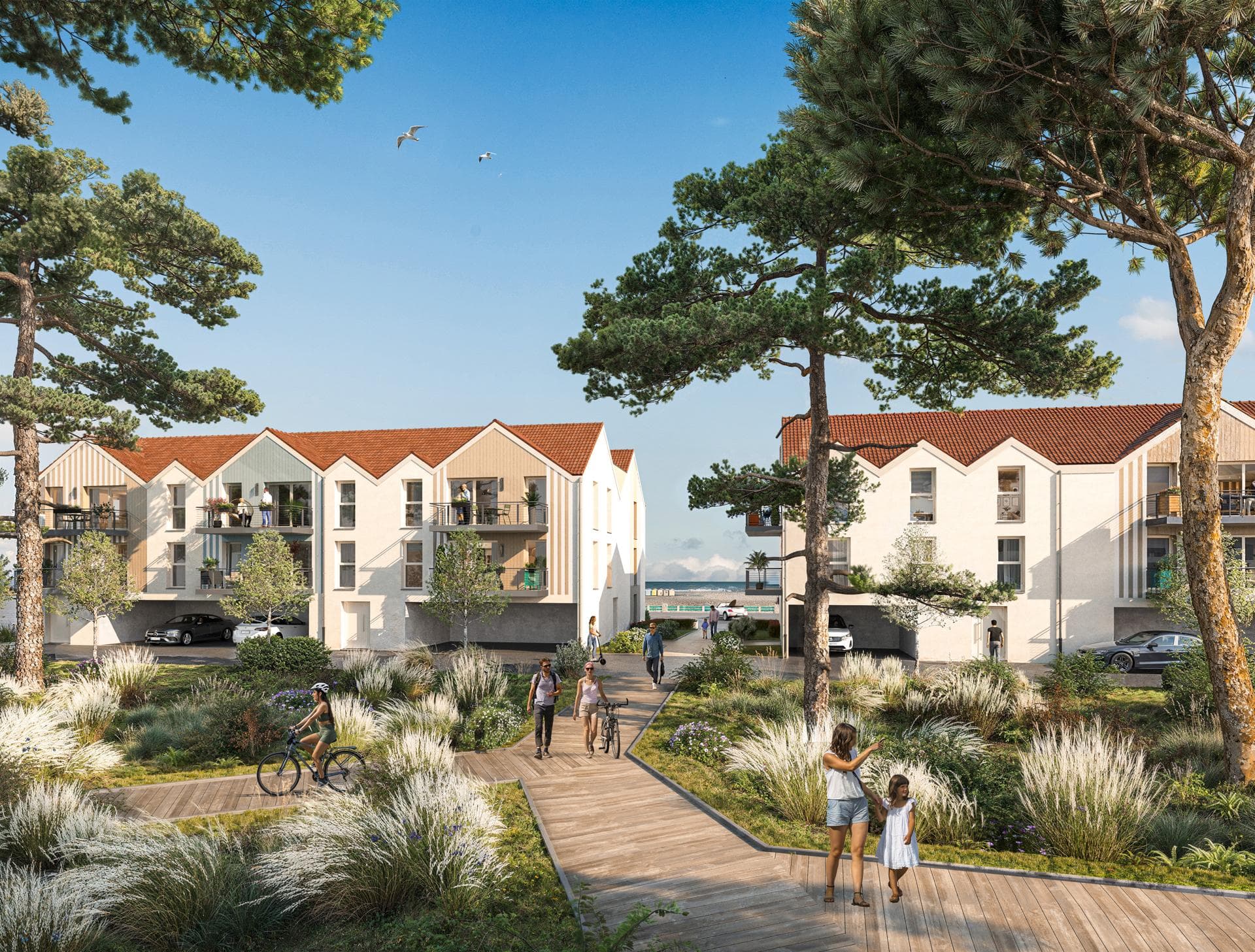 Cayeux-sur-Mer — En bordure du littoral, cette résidence se distingue par son intégration soignée au paysage environn... — Miniature 4