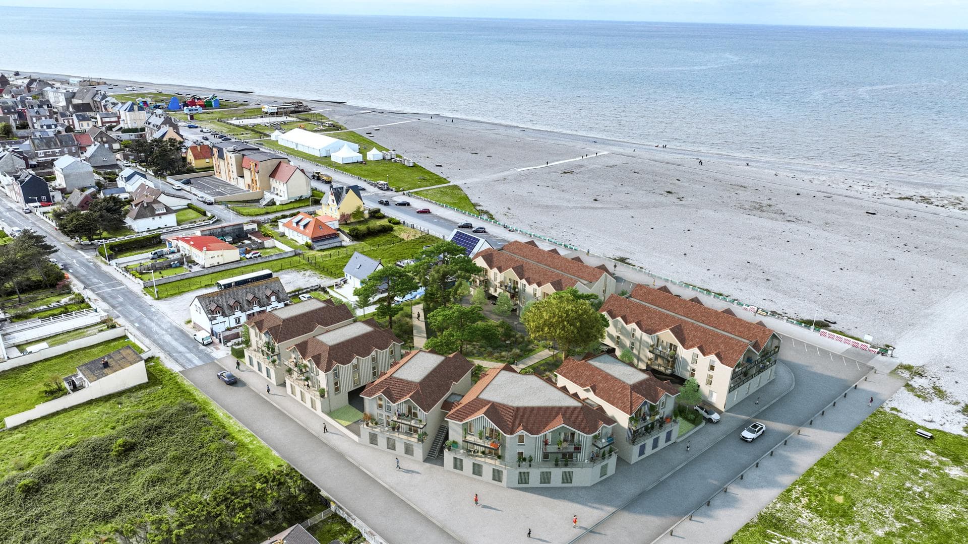 Cayeux-sur-Mer — En bordure du littoral, cette résidence se distingue par son intégration soignée au paysage environn... — Miniature 6