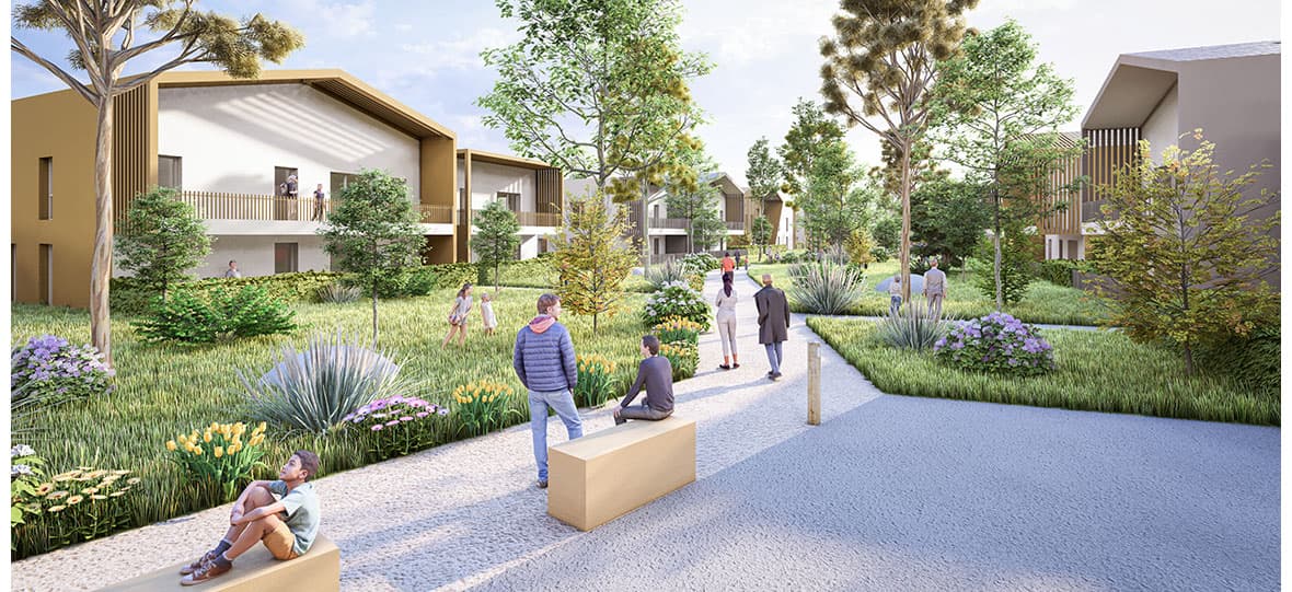 Saint-Priest — Située dans un environnement calme et résidentiel, cette nouvelle réalisation propose des appartemen... — Miniature 2