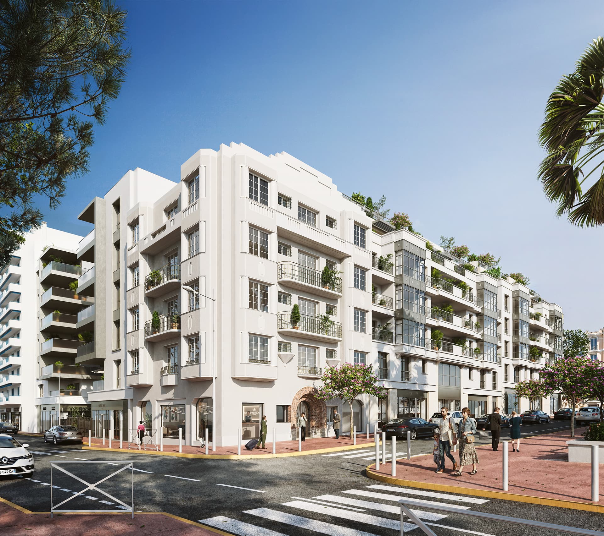 Antibes — Situé au centre de Juan-les-Pins, cet ensemble architectural propose une nouvelle vision de l’élégan... — Photo 1