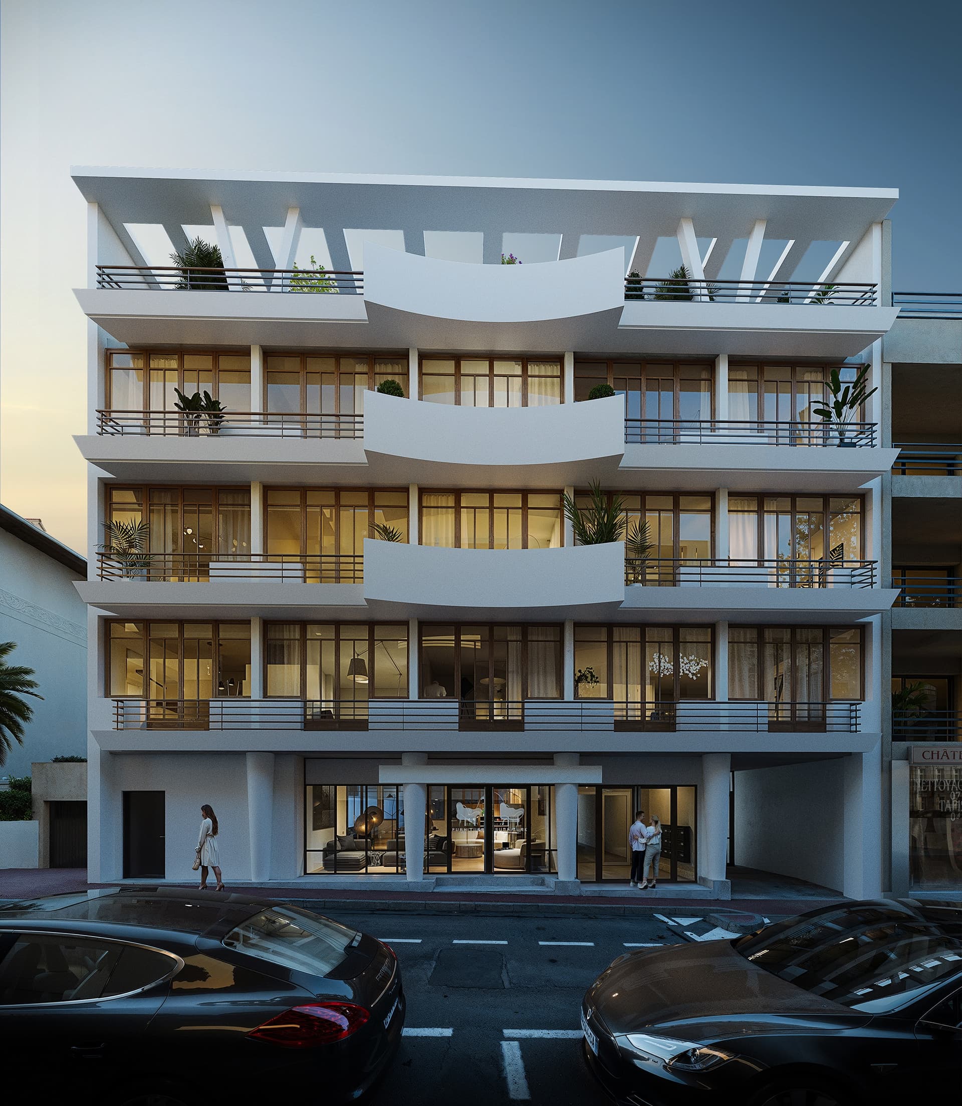 Antibes — Situé au centre de Juan-les-Pins, cet ensemble architectural propose une nouvelle vision de l’élégan... — Miniature 2