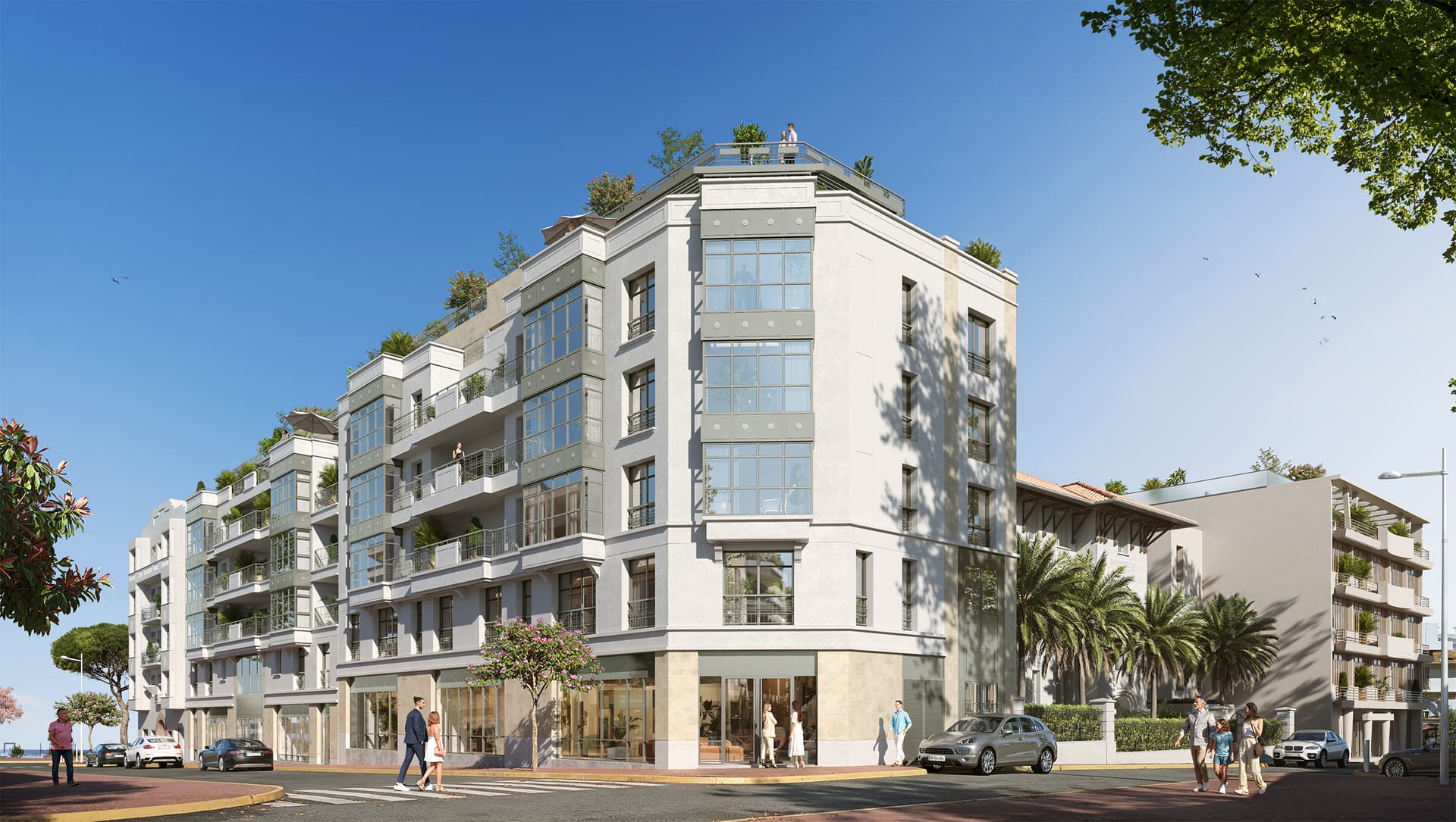 Antibes — Situé au centre de Juan-les-Pins, cet ensemble architectural propose une nouvelle vision de l’élégan... — Miniature 5