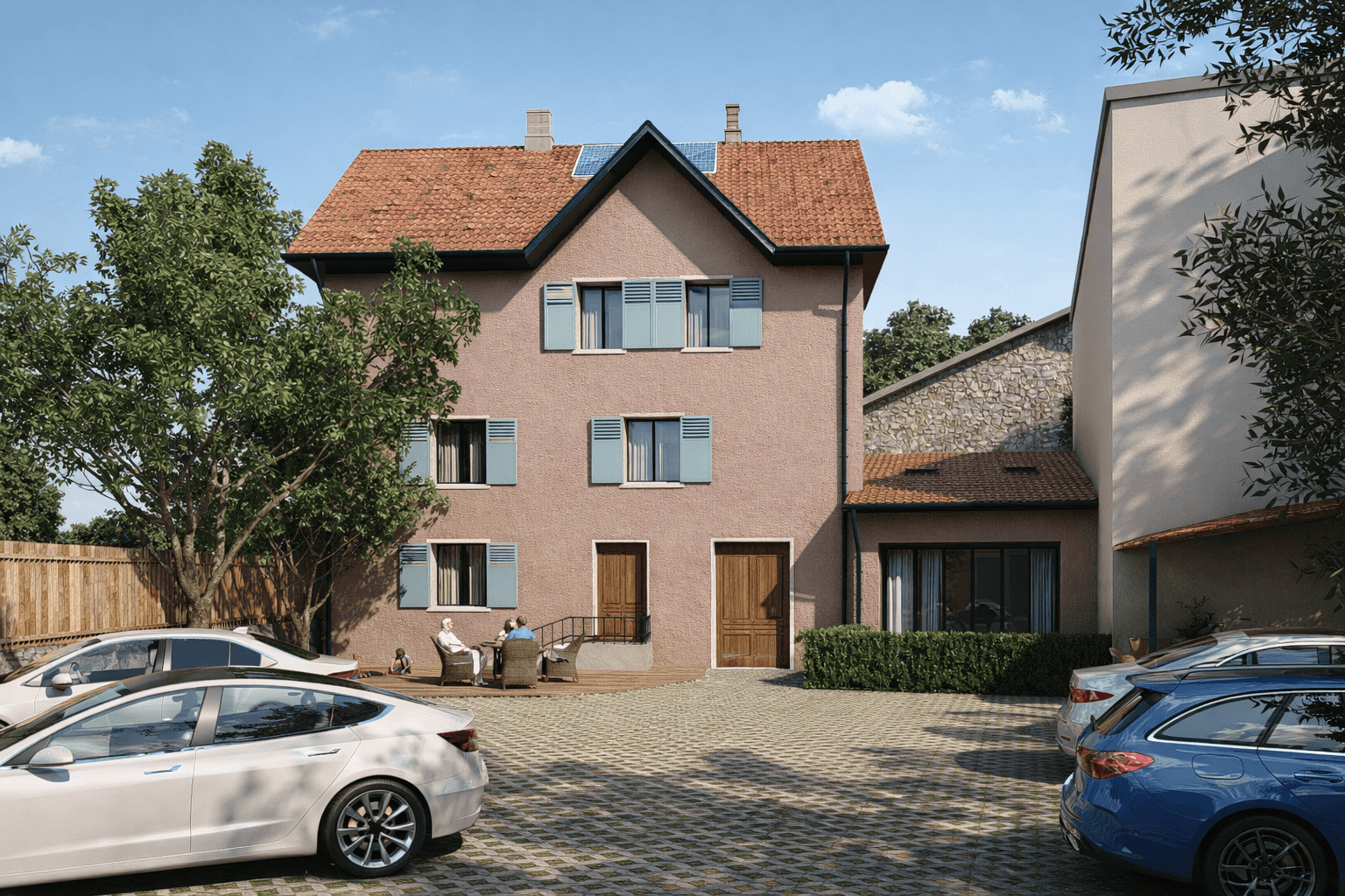 Saint-Julien-en-Genevois — Situé dans le secteur prisé de Crache à Saint-Julien-en-Genevois, ce projet résidentiel se distingue... — Photo 1