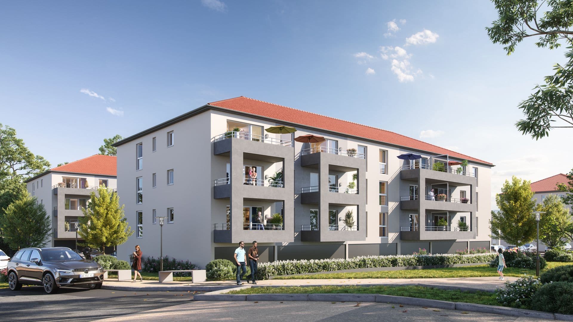 Maizieres les Metz — Située entre Metz et Thionville, cette nouvelle réalisation propose un ensemble d’appartements du de... — Photo 1