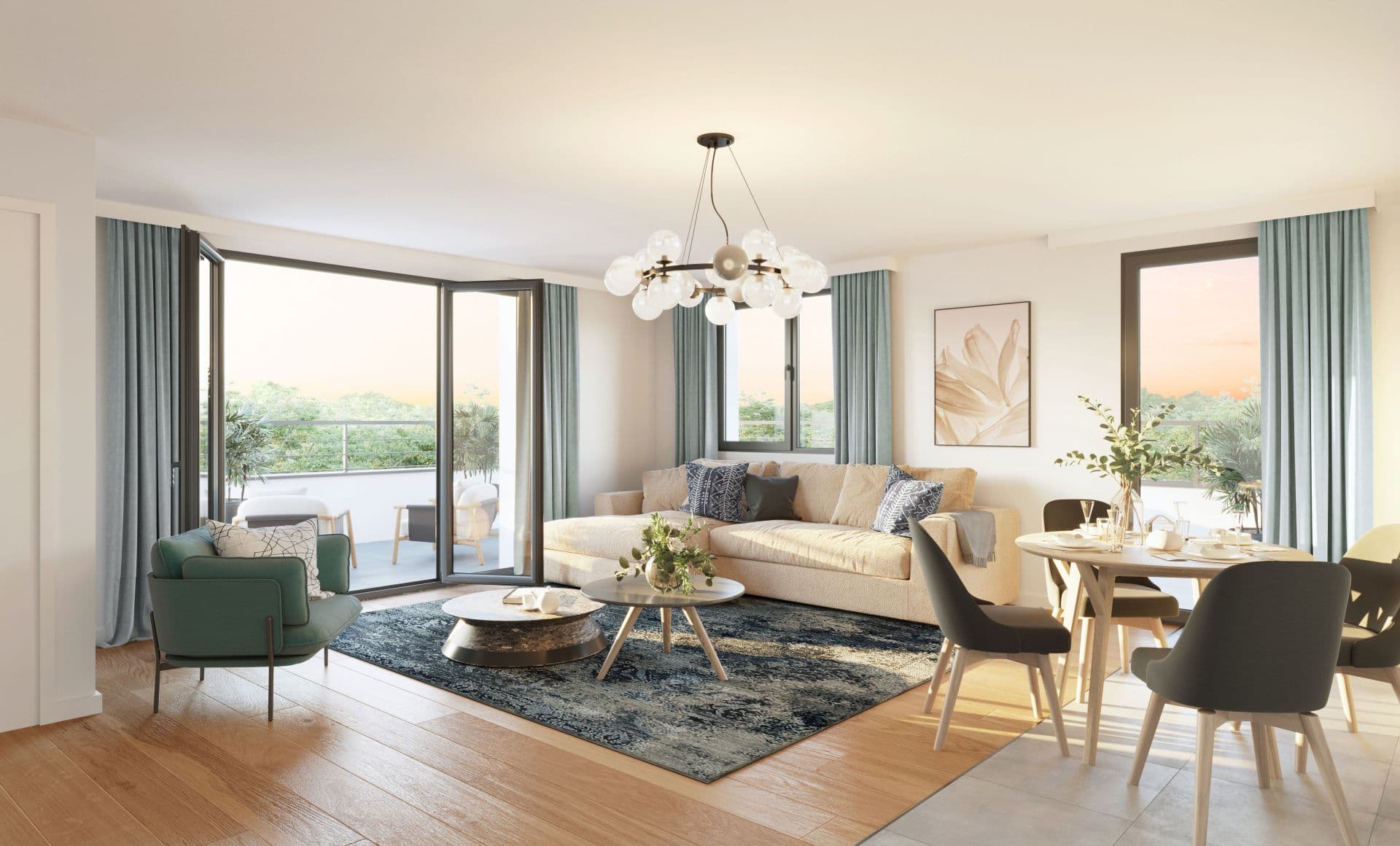 Maizieres les Metz — Située entre Metz et Thionville, cette nouvelle réalisation propose un ensemble d’appartements du de... — Miniature 2