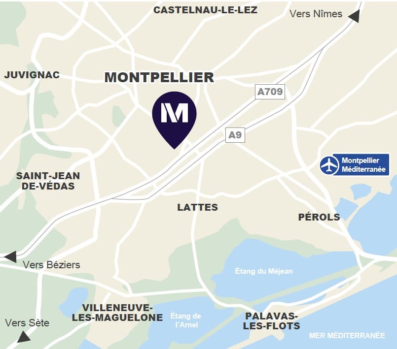 Montpellier — Située au cœur de l’écoquartier de la Restanque à Montpellier, cette nouvelle résidence s’intègre ha... — Miniature 4