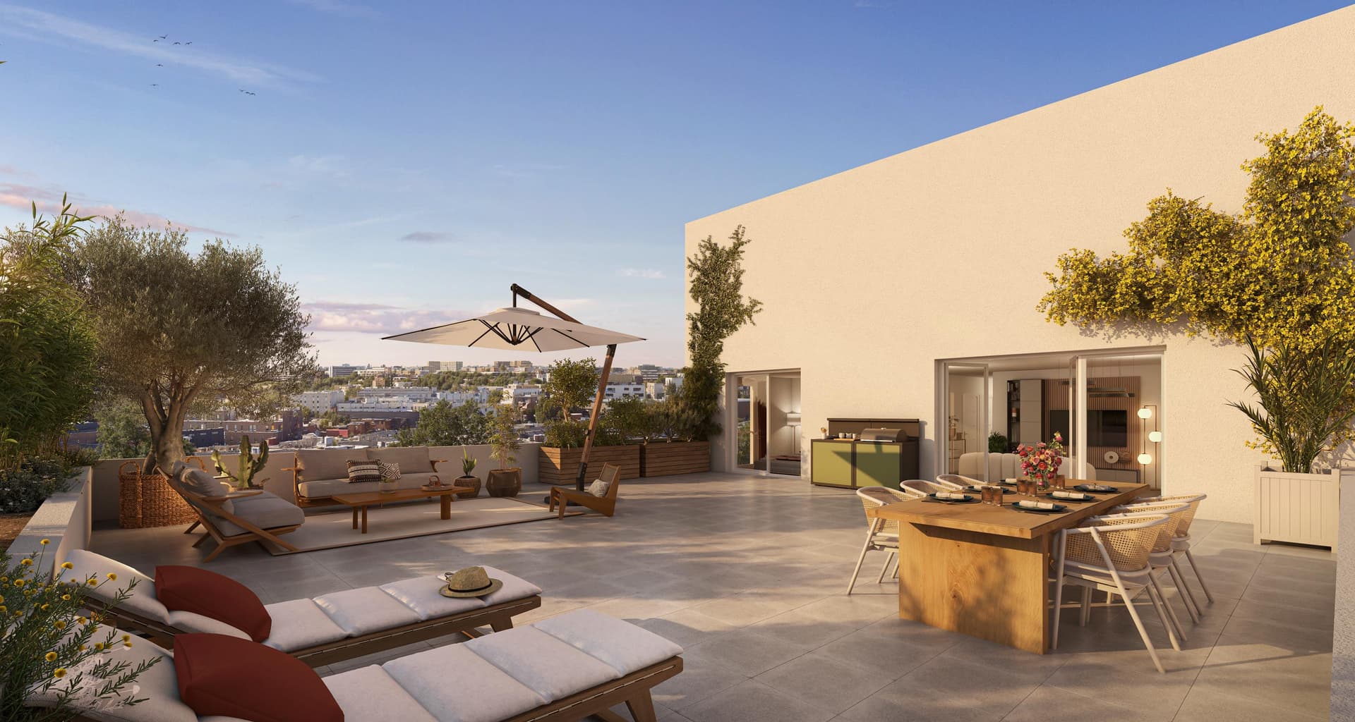 Montpellier — Située au cœur de l’écoquartier de la Restanque à Montpellier, cette nouvelle résidence s’intègre ha... — Miniature 5