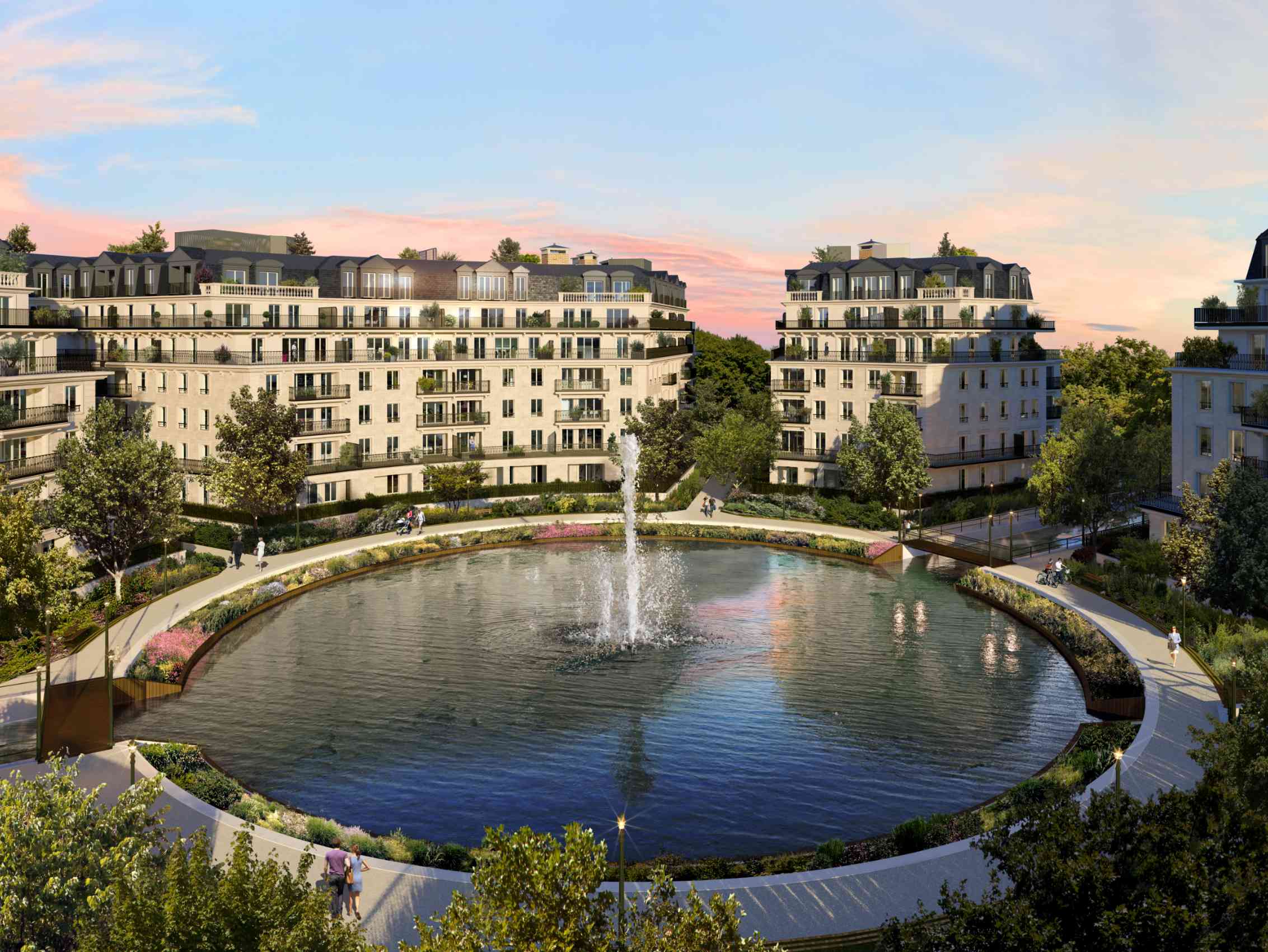 le-Plessis-Robinson — Au sein d’un quartier emblématique à l’architecture de style haussmannien, une nouvelle résidence pr... — Miniature 3