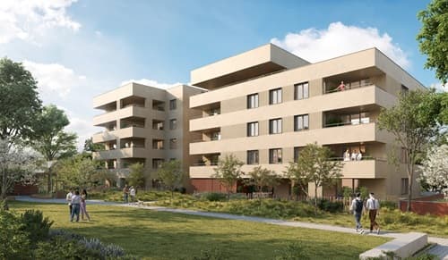 Reichstett — Au sein de l’Eurométropole de Strasbourg, à Reichstett, une nouvelle résidence s’intègre harmonieuse... — Photo 1