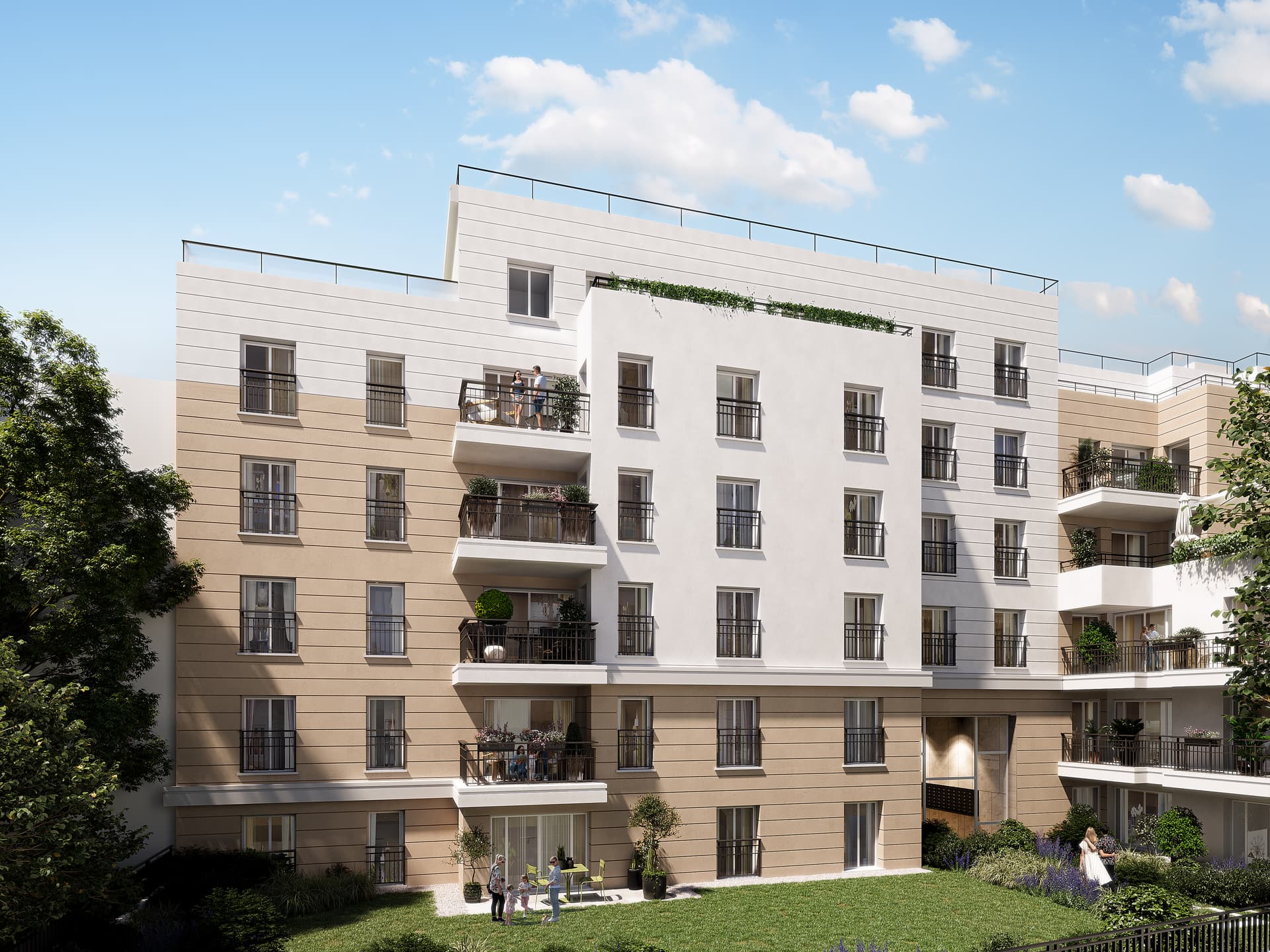 Aubervilliers — Située à Aubervilliers, cette nouvelle résidence propose une sélection d’appartements, du studio au ... — Miniature 3