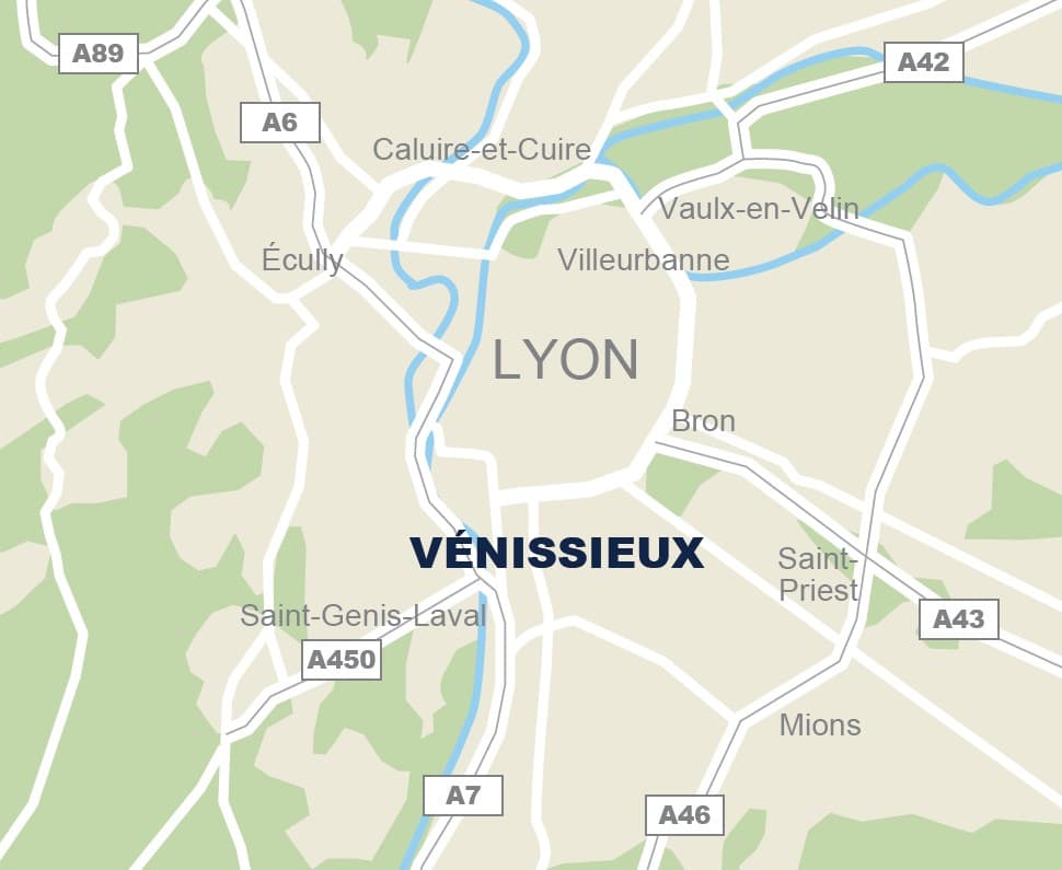 Venissieux — Située à Vénissieux, à proximité immédiate des 7e et 8e arrondissements de Lyon, cette nouvelle réal... — Miniature 4