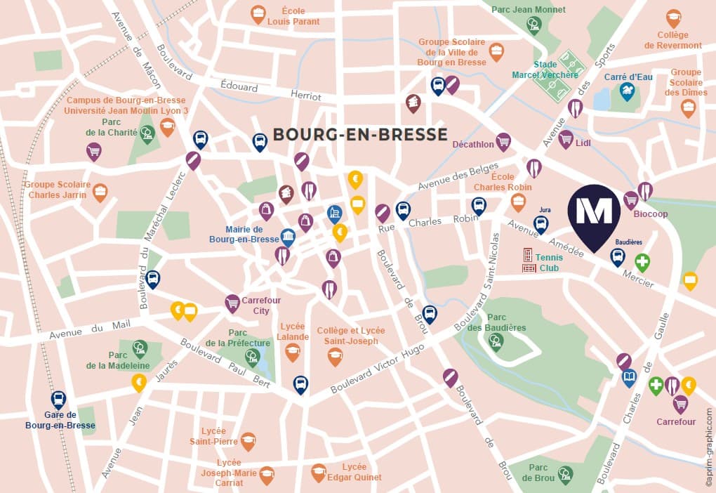 Bourg-en-Bresse — À Bourg-en-Bresse, cette nouvelle résidence s’intègre harmonieusement dans un environnement privilég... — Miniature 11