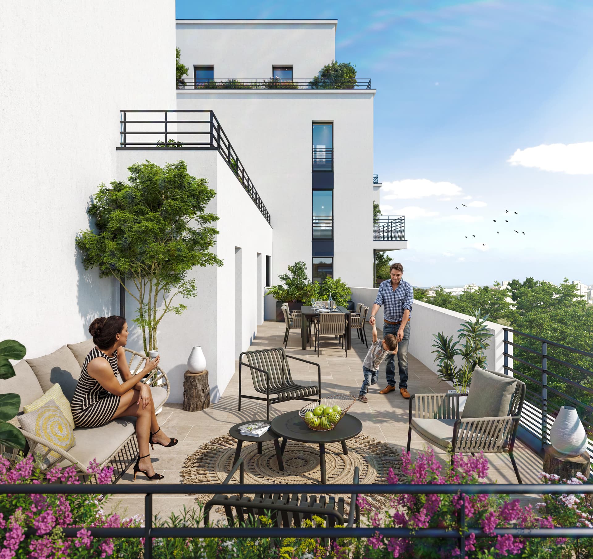 Fontenay-Aux-Roses — Située à Fontenay-aux-Roses, cette nouvelle résidence propose des appartements du deux au quatre piè... — Miniature 8