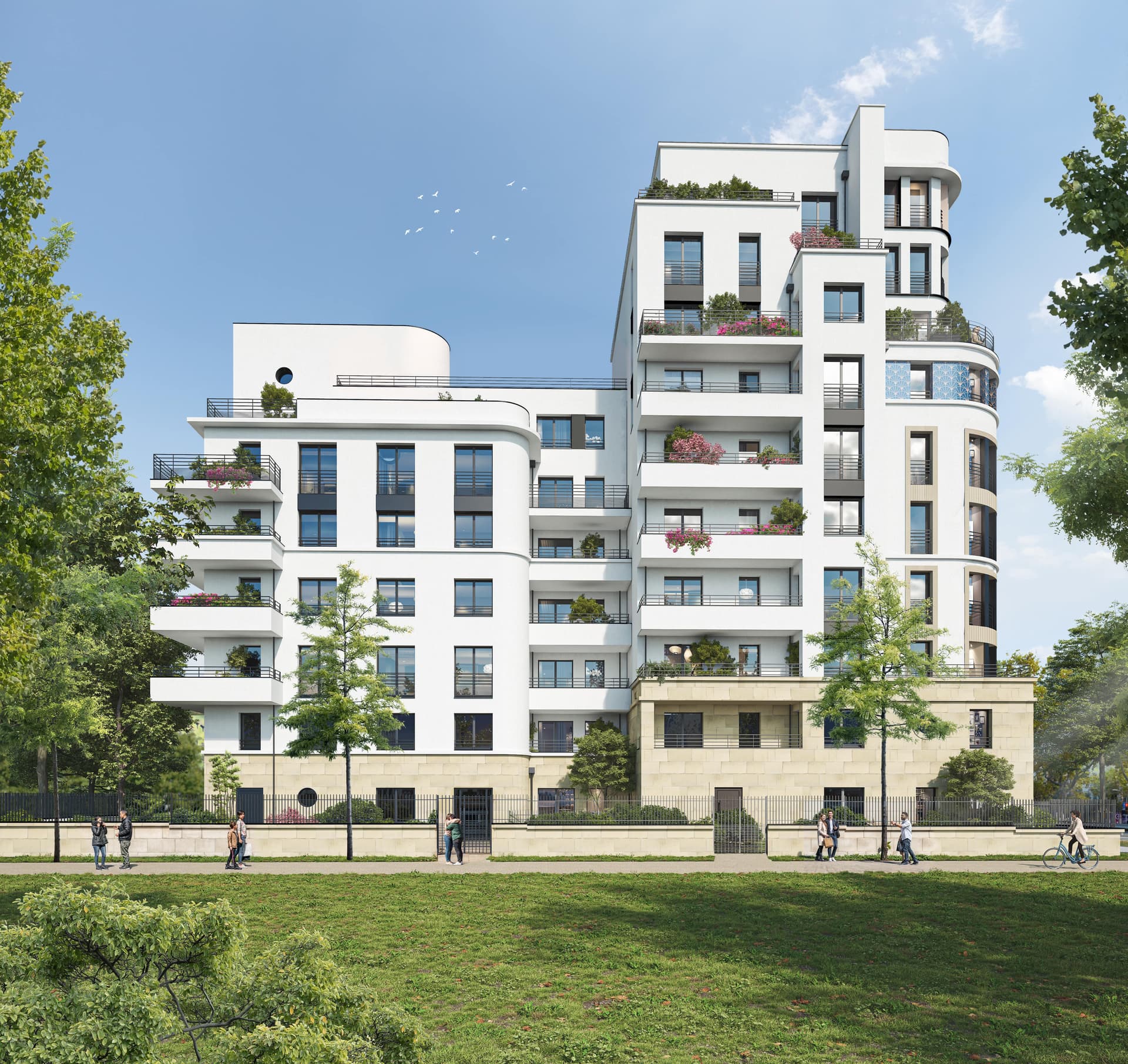 Fontenay-Aux-Roses — Située à Fontenay-aux-Roses, cette nouvelle résidence propose des appartements du deux au quatre piè... — Miniature 9
