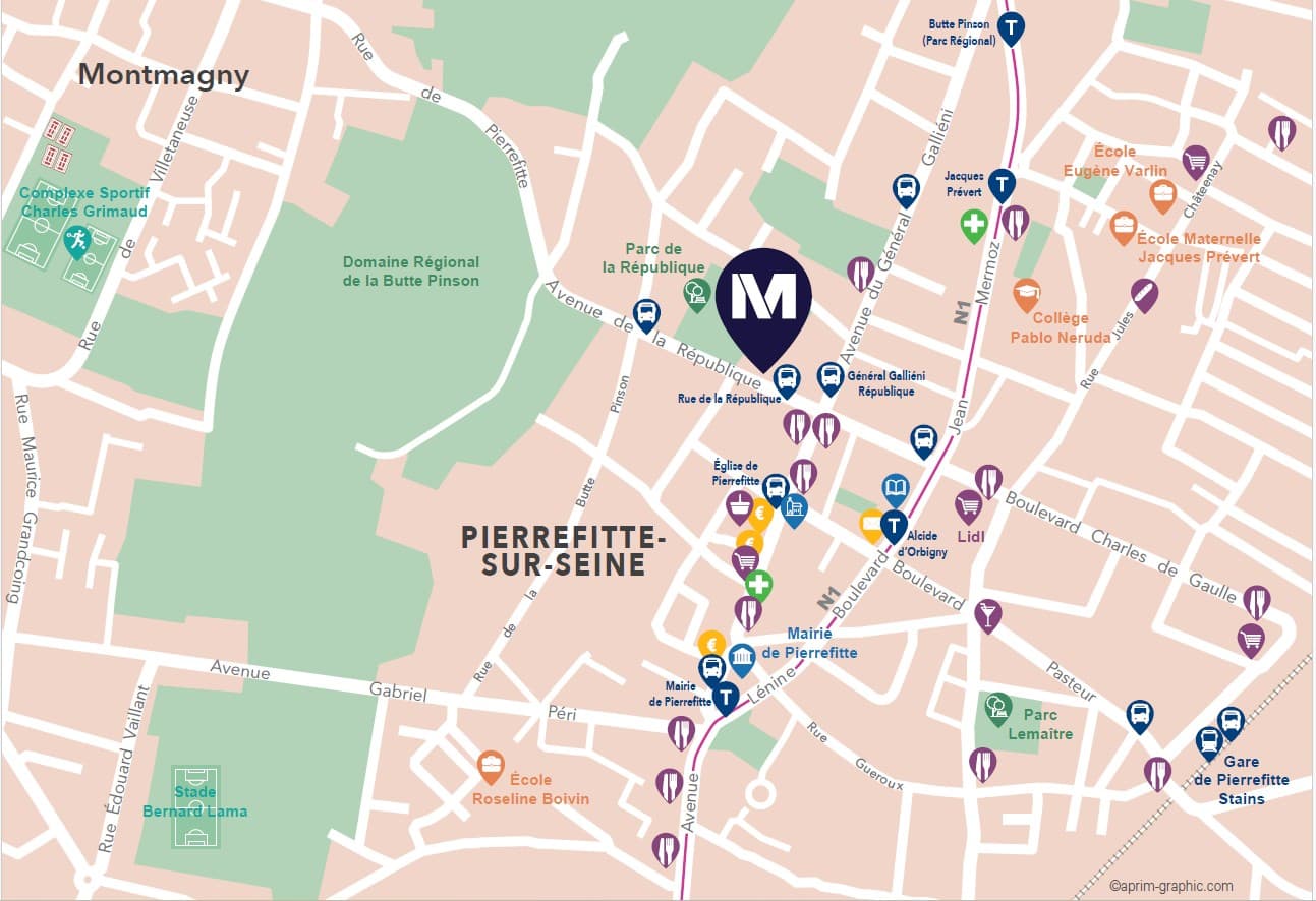 Pierrefitte-sur-Seine — Située au cœur de la Seine-Saint-Denis, en Île-de-France, la commune de Saint-Denis séduit par son d... — Miniature 4