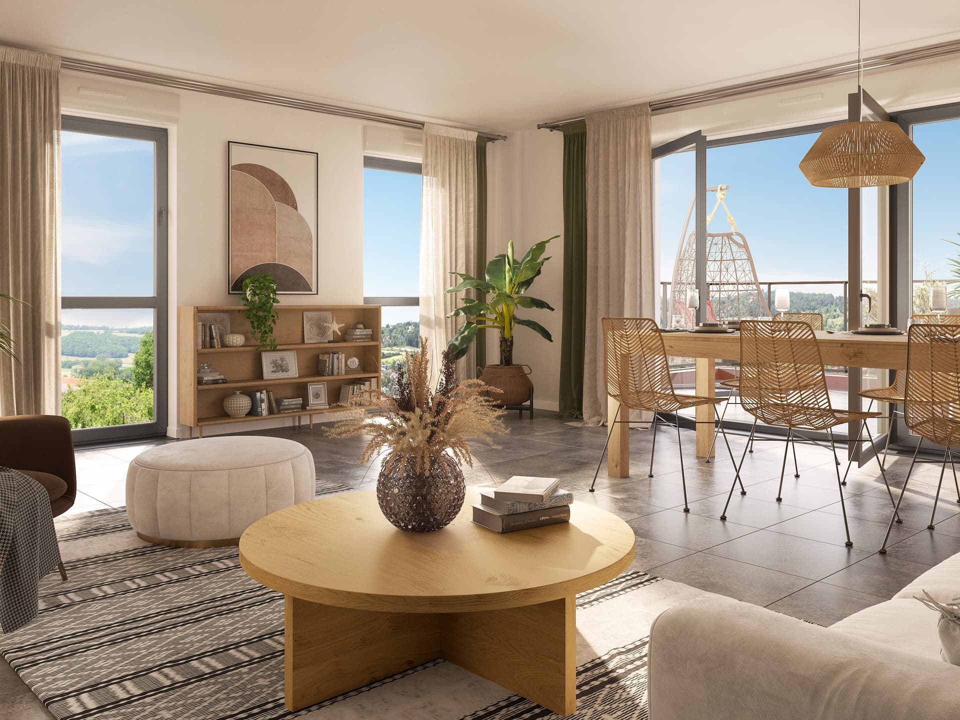 Brignais — Située à Brignais, cette nouvelle résidence propose un cadre de vie harmonieux, alliant modernité et... — Miniature 3