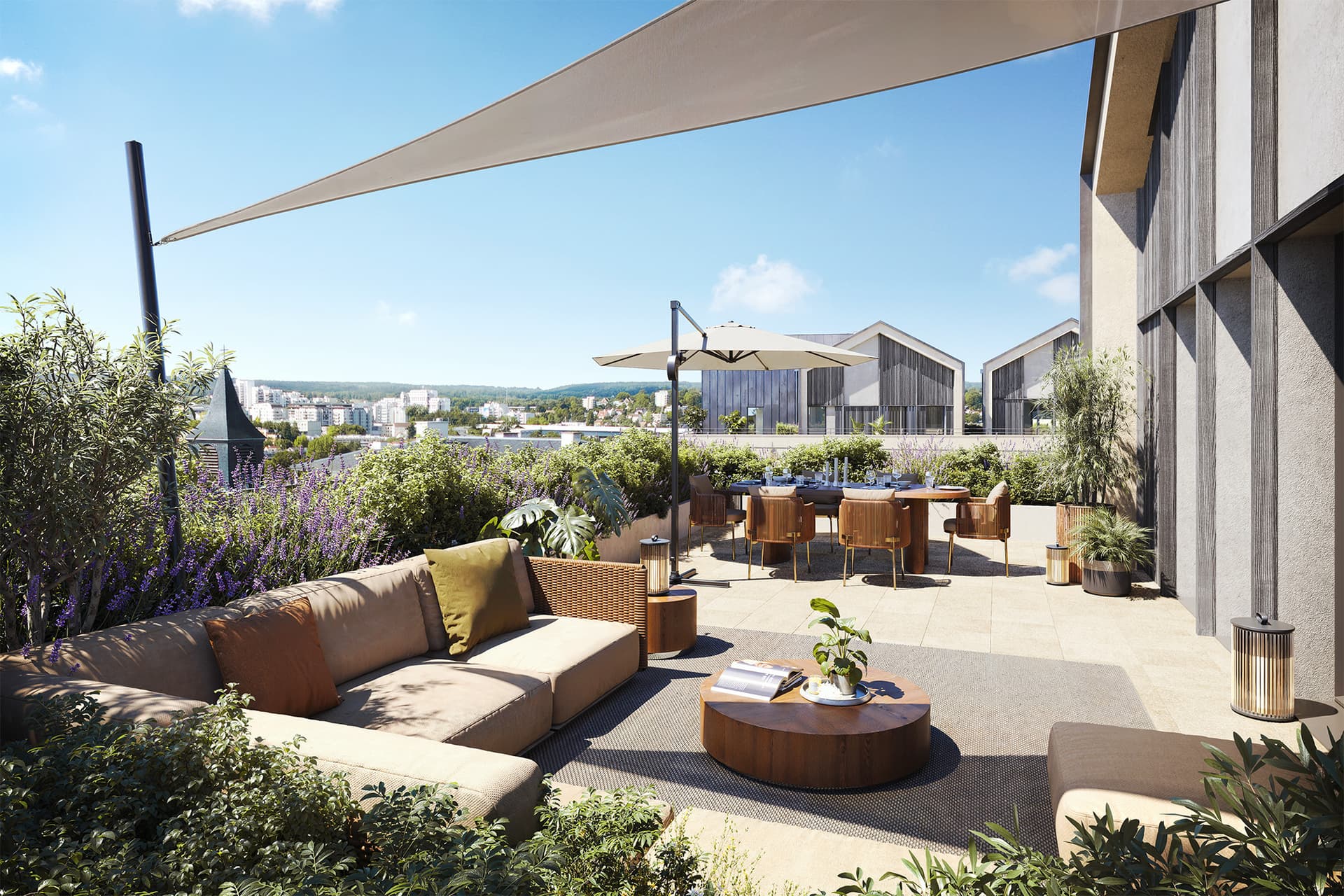 Saint-Germain-en-Laye — Située à Saint-Germain-en-Laye, cette nouvelle résidence s’intègre harmonieusement dans un quartier ... — Photo 1