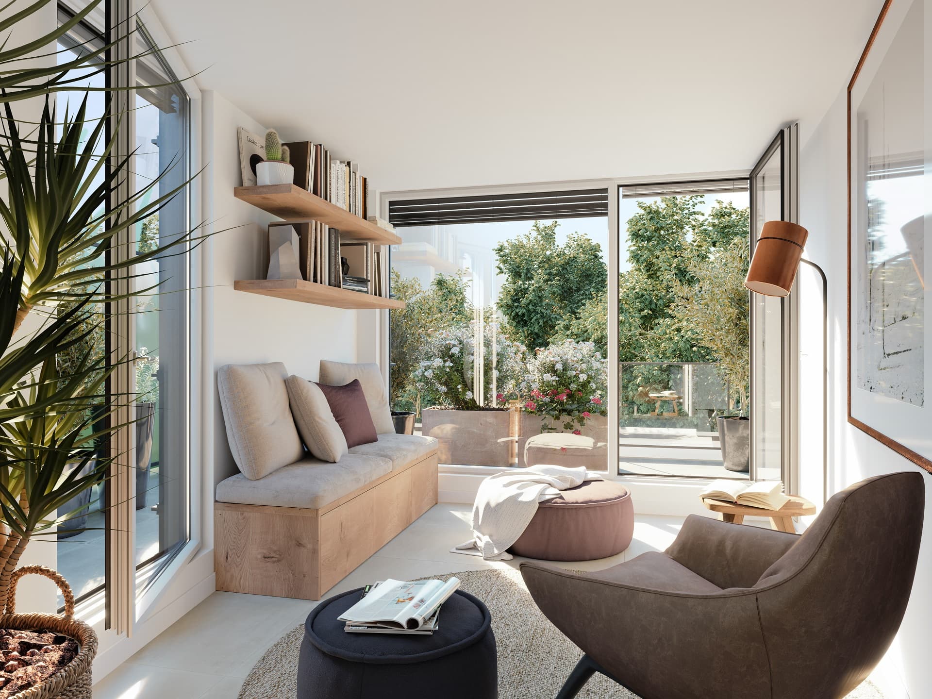 Ville-D'avray — Au cœur d’un cadre naturel préservé à Ville-d’Avray, cette nouvelle réalisation propose un ensemble ... — Miniature 2