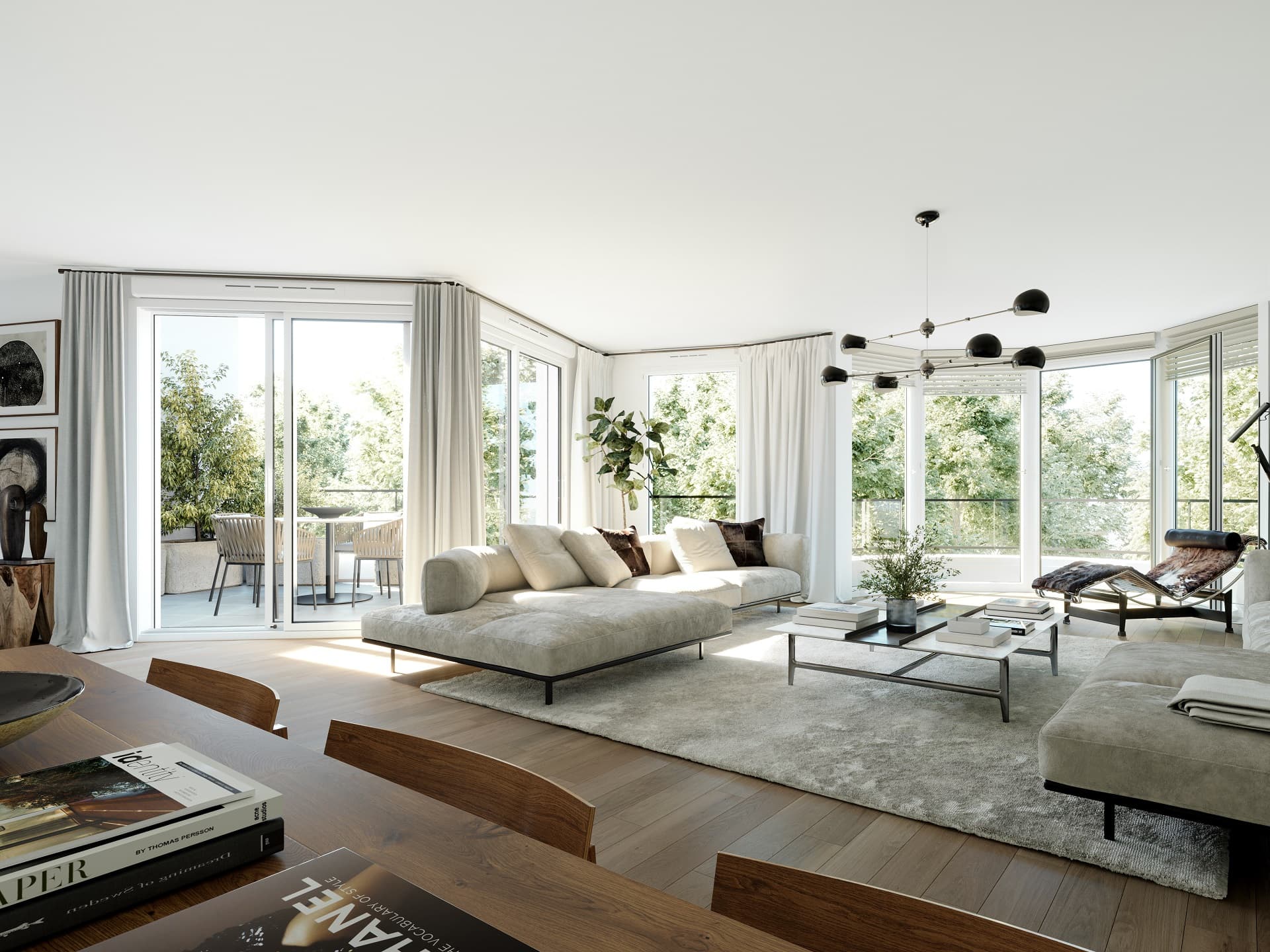 Ville-D'avray — Au cœur d’un cadre naturel préservé à Ville-d’Avray, cette nouvelle réalisation propose un ensemble ... — Miniature 3