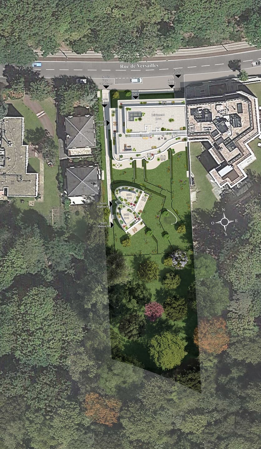 Ville-D'avray — Au cœur d’un cadre naturel préservé à Ville-d’Avray, cette nouvelle réalisation propose un ensemble ... — Miniature 6