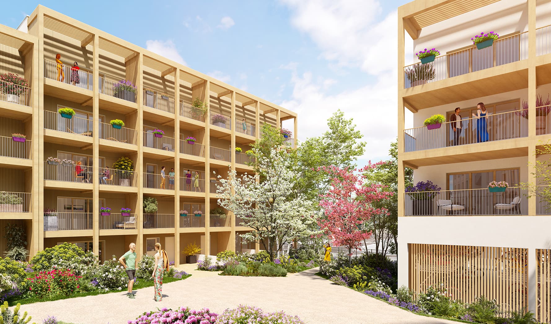 Beaumont — Situé dans un environnement urbain recherché, ce programme immobilier neuf propose une sélection de ... — Miniature 2