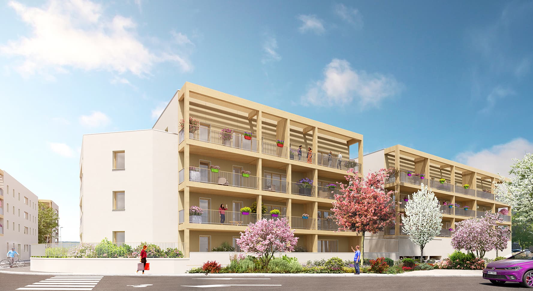 Beaumont — Situé dans un environnement urbain recherché, ce programme immobilier neuf propose une sélection de ... — Miniature 3