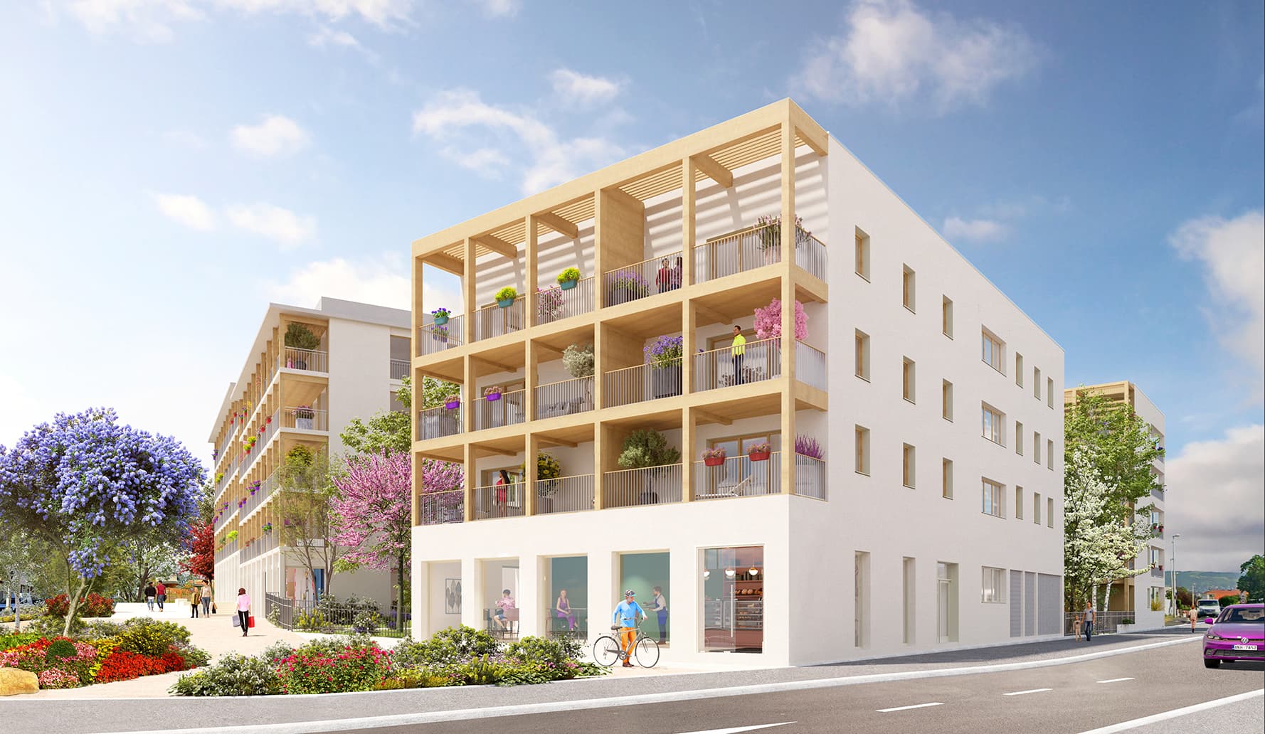 Beaumont — Situé dans un environnement urbain recherché, ce programme immobilier neuf propose une sélection de ... — Miniature 5